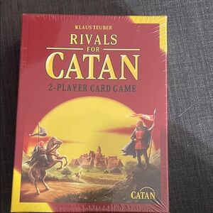 Catan 2-Player Card Game - Red and Yellow